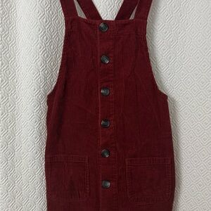 Blue Spice Corduroy Button-Down Dress